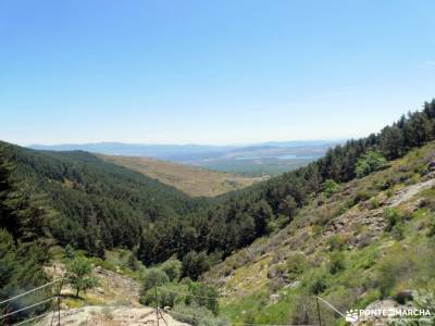 Chorrera de San Mamés-Valle del Lozoya; sierra pobre de madrid el gasco las hurdes senderos y pueblo